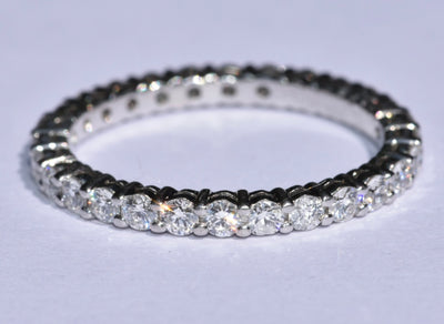 Tiffany & Co. Platinum Diamond Eternity Ring