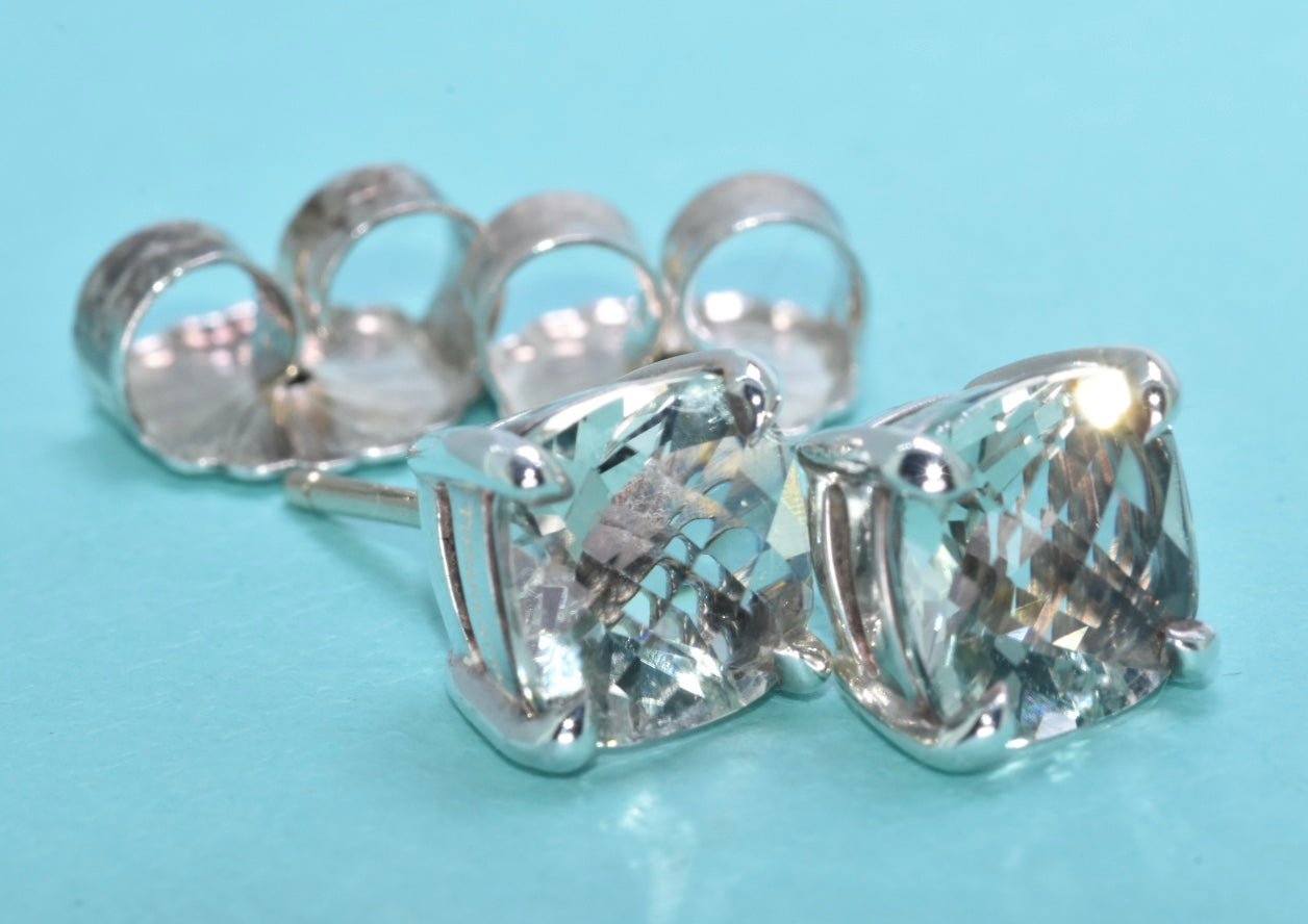 Tiffany & Co.  Green Quartz Prasiolite Earrings