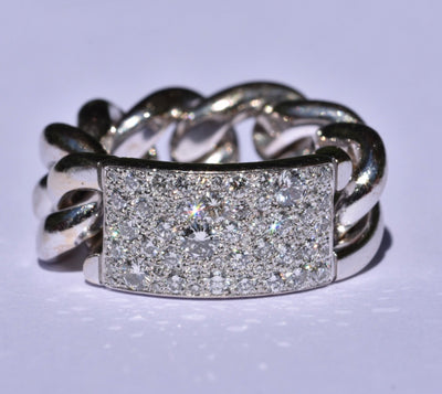 Dior Diamond Ring 18k