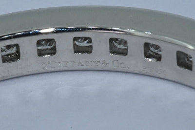 Tiffany & Co Platinum Diamond Eternity Ring