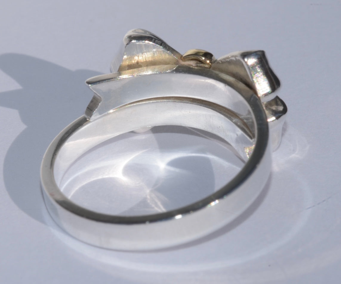 Tiffany & Co Bow Ring 925, 18k