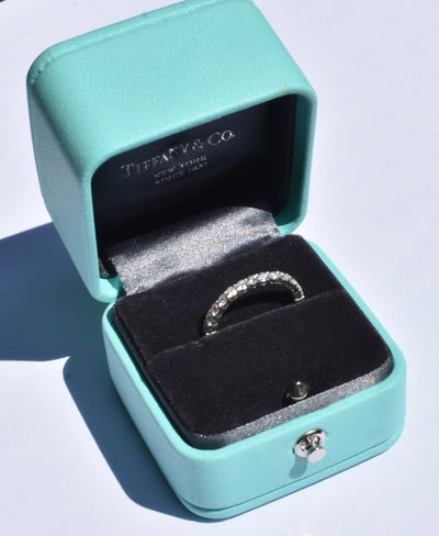 Tiffany & Co. Platinum Diamond Eternity Ring