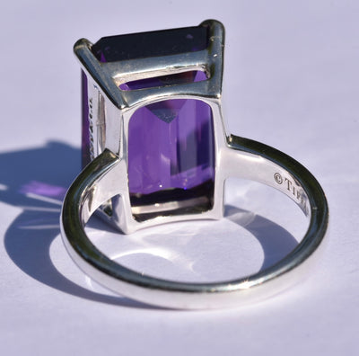 Tiffany & Co Amethyst Ring 925