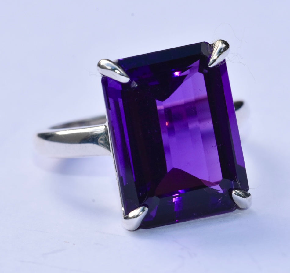 Tiffany & Co Amethyst Ring 925