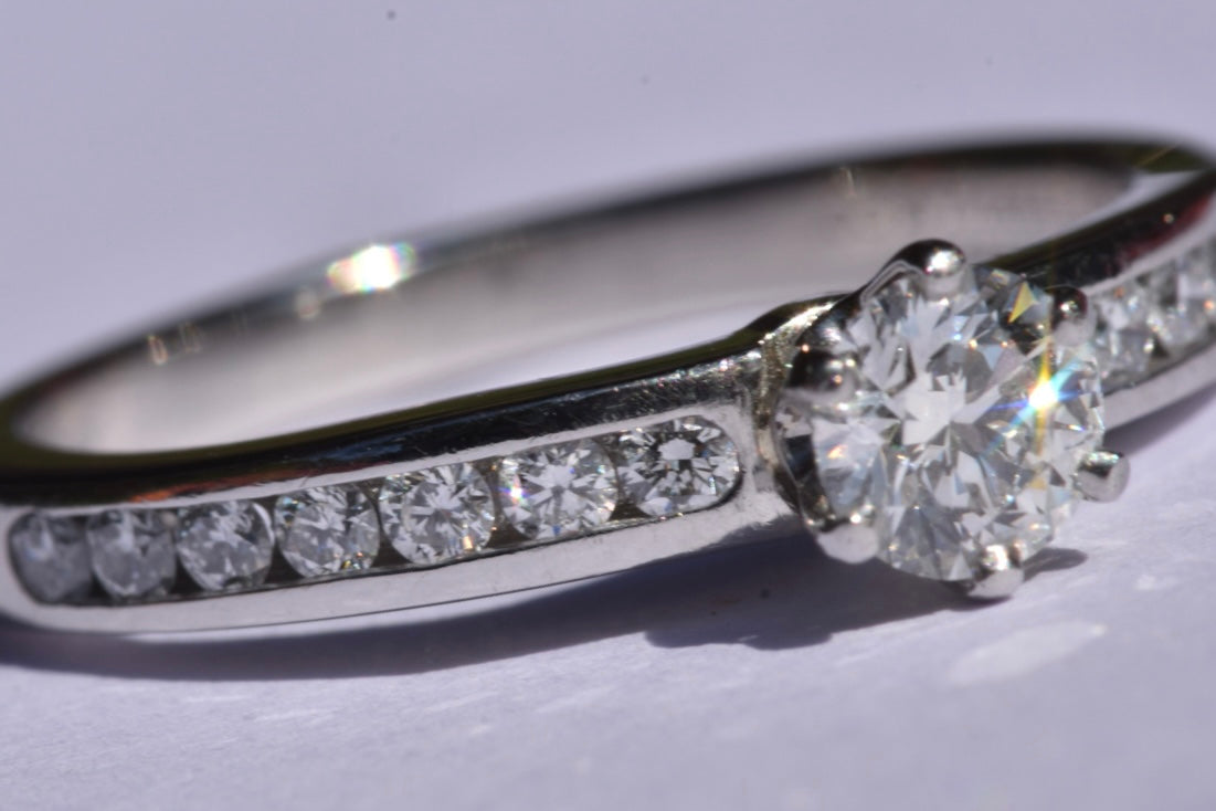 Tiffany & Co Engagement Ring 0.60 Ct