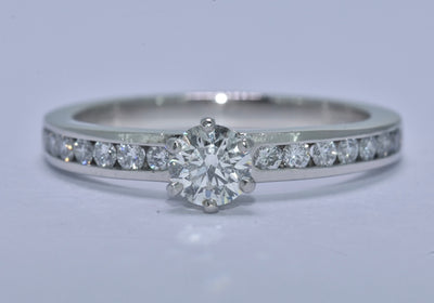 Tiffany & Co Engagement Ring 0.60 Ct