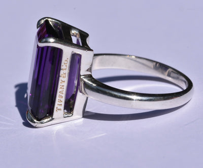 Tiffany & Co Amethyst Ring 925