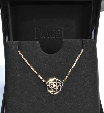 Piaget Rose Diamond Necklace 18k