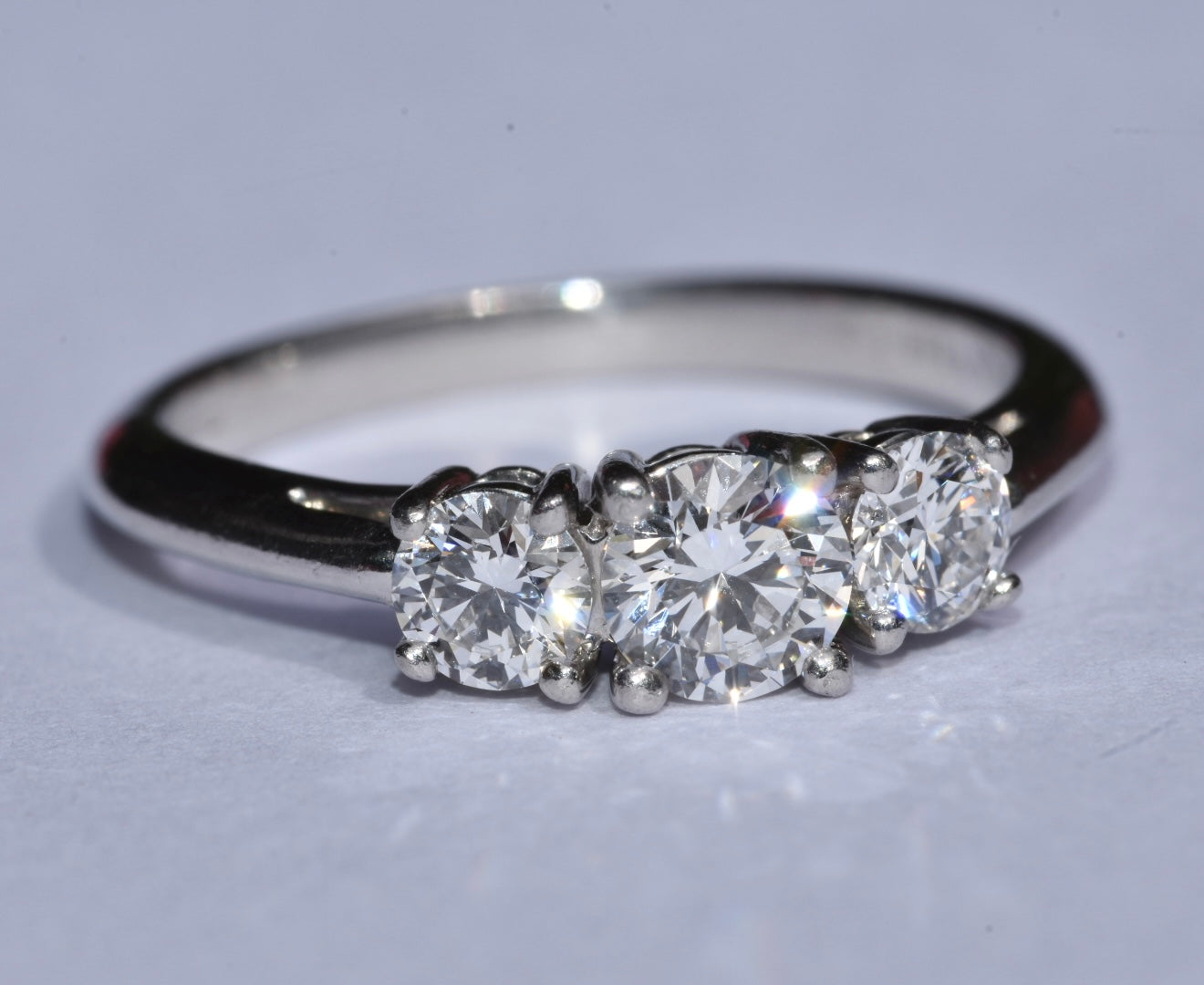 Tiffany & Co Platinum Diamond Engagement Ring