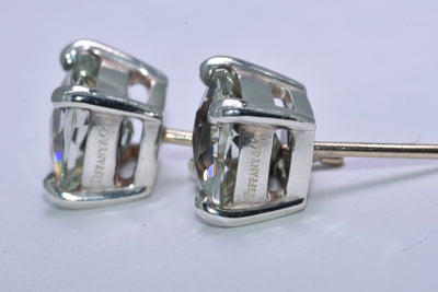 Tiffany & Co.  Green Quartz Prasiolite Earrings