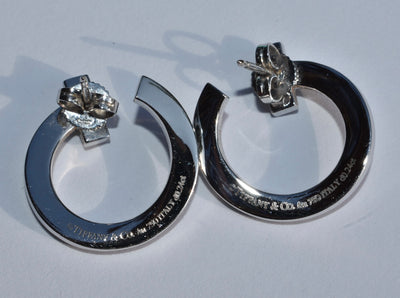 Tiffany & Co T Diamond Earrings
