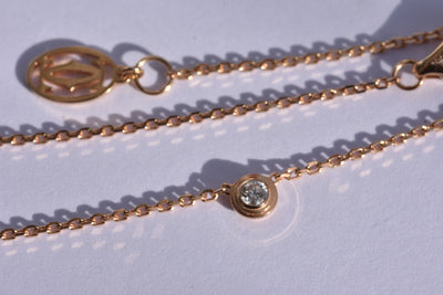 Cartier Diamond Necklace 18k