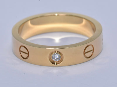 Cartier Love Diamond Ring 18k