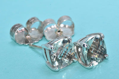 Tiffany & Co.  Green Quartz Prasiolite Earrings