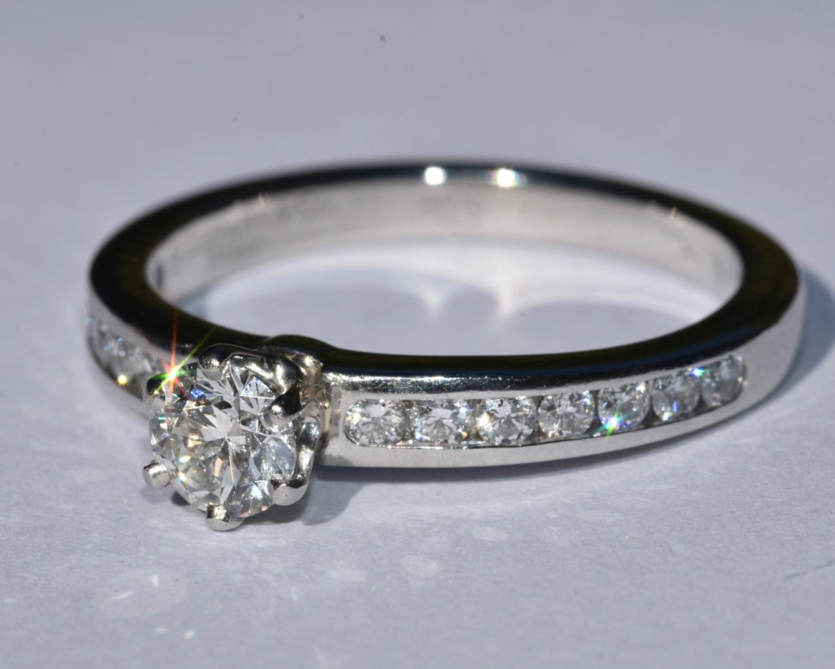 Tiffany & Co Engagement Ring 0.60 Ct