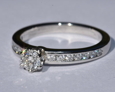 Tiffany & Co Engagement Ring 0.60 Ct