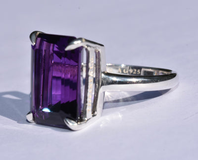 Tiffany & Co Amethyst Ring 925