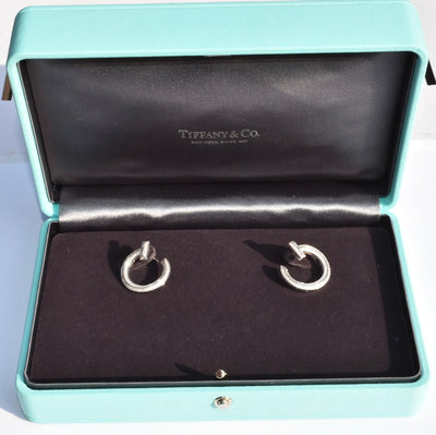 Tiffany & Co T Diamond Earrings