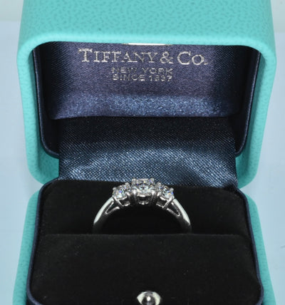 Tiffany & Co Platinum Diamond Engagement Ring