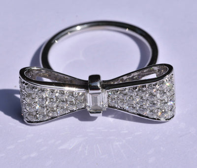 Anita Ko Diamond Bow Ring 18k