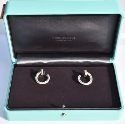 Tiffany & Co T Diamond Earrings