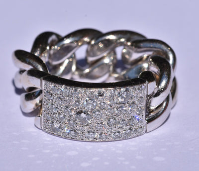 Dior Diamond Ring 18k