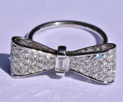 Anita Ko Diamond Bow Ring 18k