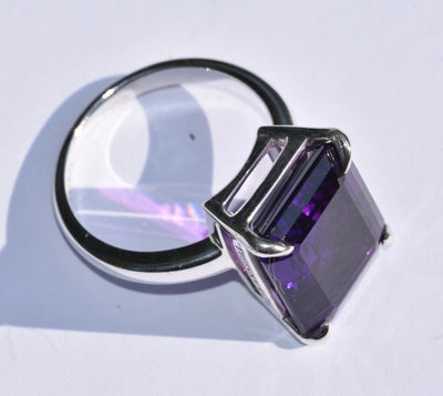 Tiffany & Co Amethyst Ring 925