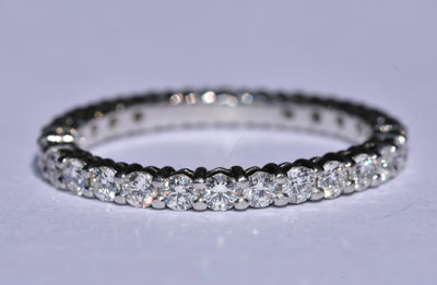 Tiffany & Co. Platinum Diamond Eternity Ring