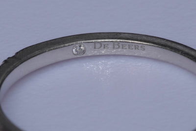 De Beers Diamond Ring