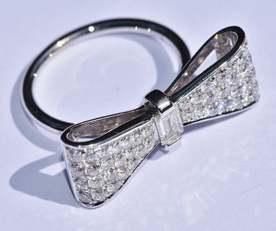 Anita Ko Diamond Bow Ring 18k