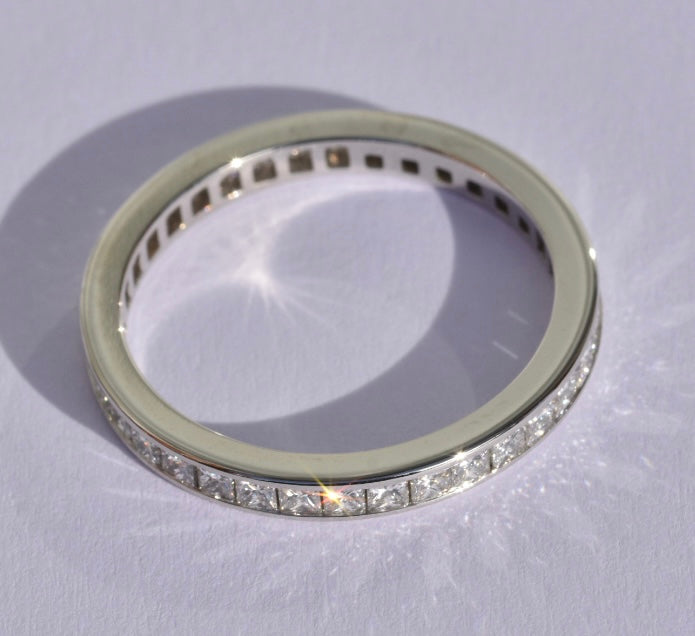 Tiffany & Co Platinum Diamond Eternity Ring