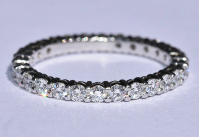 Tiffany & Co. Platinum Diamond Eternity Ring