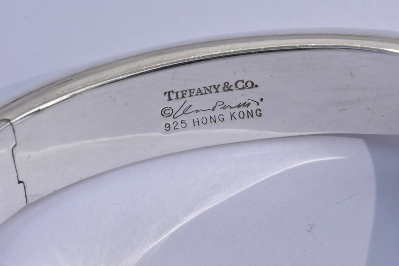 Tiffany & Co Sevillana Jade Cuff Bracelet 925