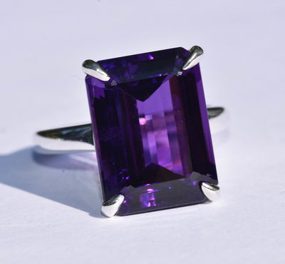 Tiffany & Co Amethyst Ring 925