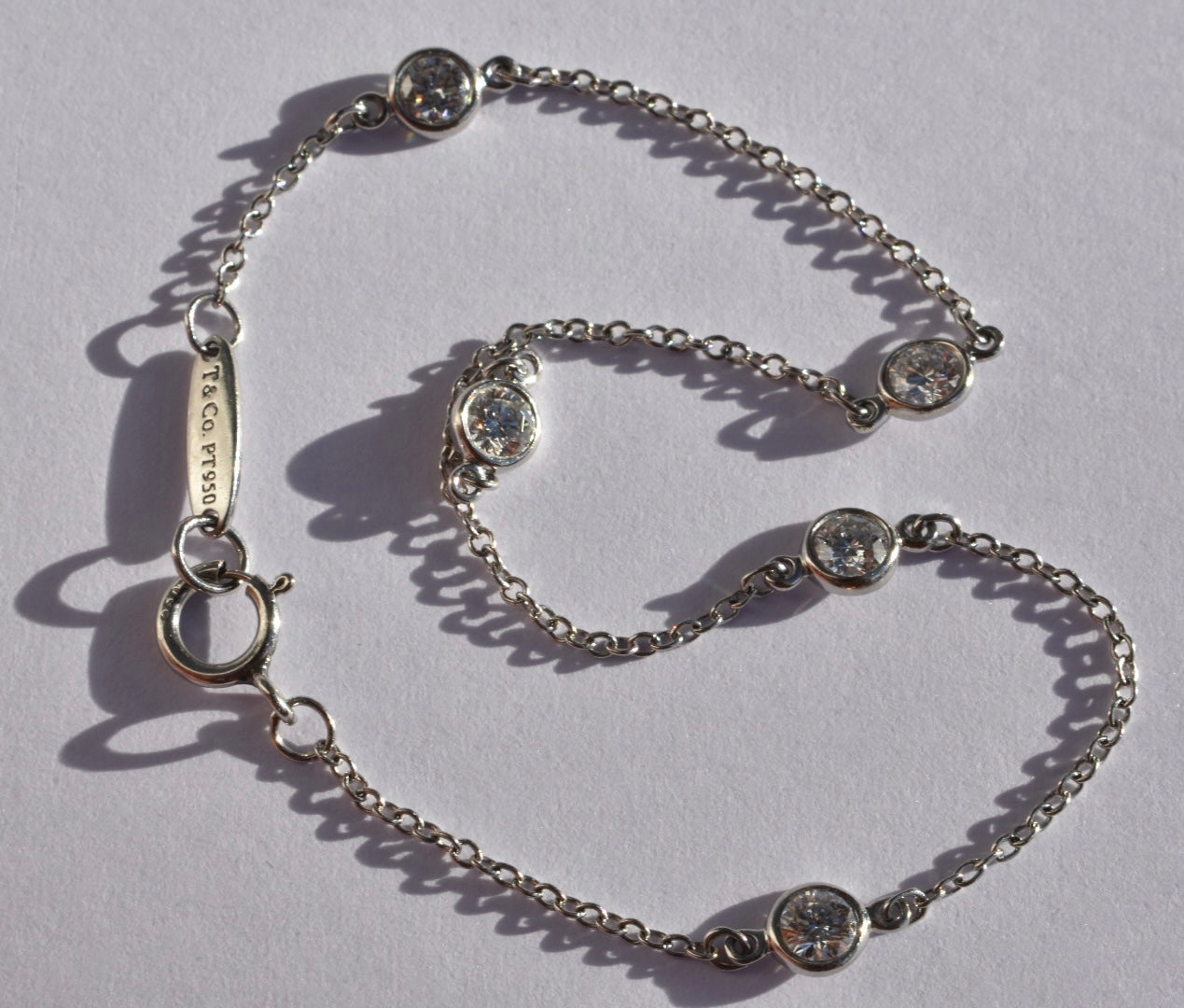 Tiffany & Co Diamond By The Yard Bracelet