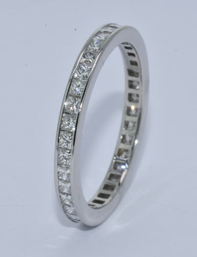Tiffany & Co Platinum Diamond Eternity Ring
