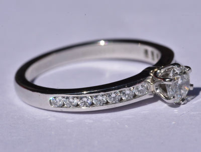 Tiffany & Co Engagement Ring 0.60 Ct