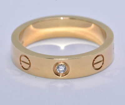 Cartier Love Diamond Ring 18k