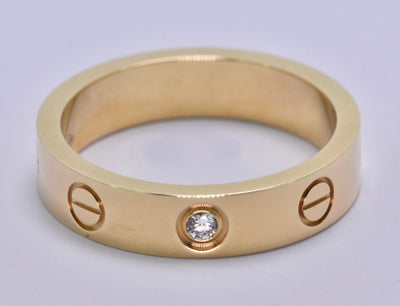 Cartier Love Diamond Ring 18k