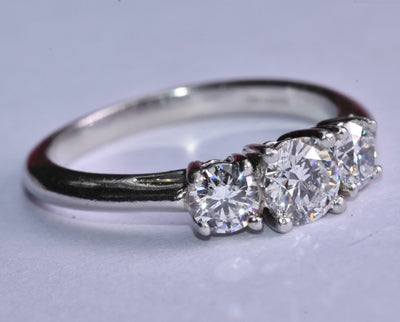 Tiffany & Co Platinum Diamond Engagement Ring