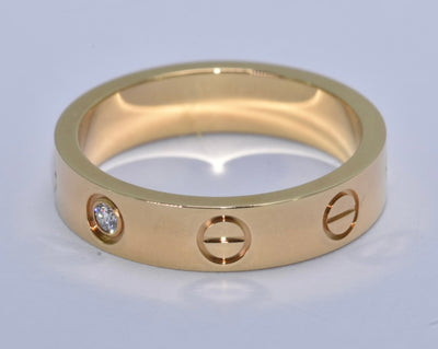 Cartier Love Diamond Ring 18k