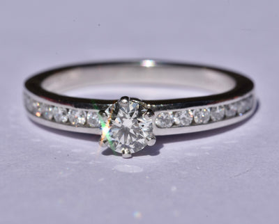 Tiffany & Co Engagement Ring 0.60 Ct