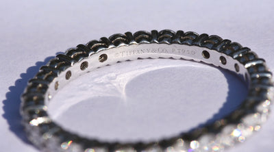 Tiffany & Co. Platinum Diamond Eternity Ring