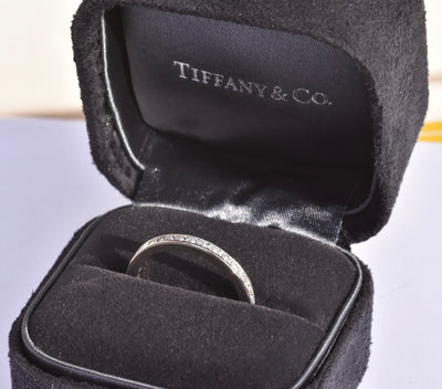 Tiffany & Co Platinum Diamond Eternity Ring