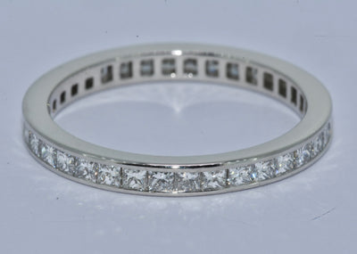 Tiffany & Co Platinum Diamond Eternity Ring
