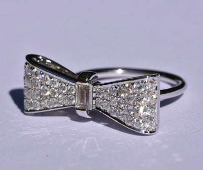 Anita Ko Diamond Bow Ring 18k
