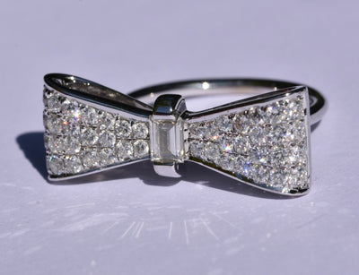 Anita Ko Diamond Bow Ring 18k