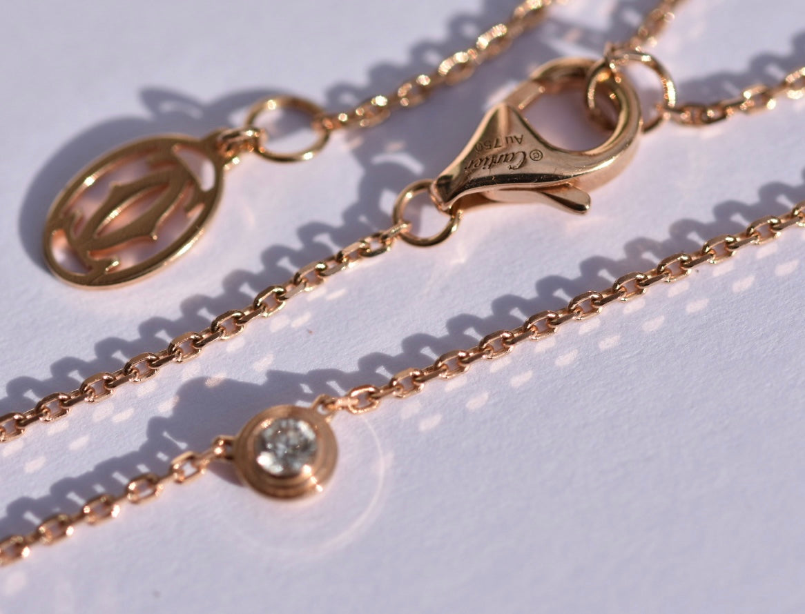 Cartier Diamond Necklace 18k