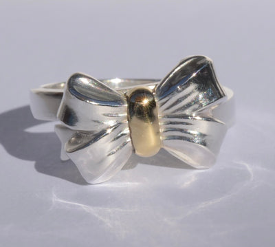 Tiffany & Co Bow Ring 925, 18k